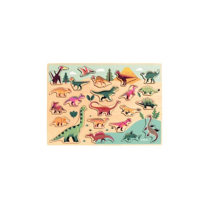 Puzzlo Dino DJ01832 DJECO