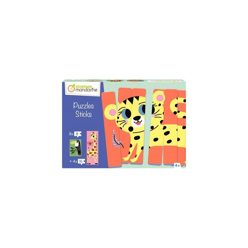 Achetez Boite de 12 puzzles sticks, la savane PU026C AVENUE MAN pas cher sur Ma Rentrée Scolaire Achetez Boite de 12 puzzles sticks, la savane PU026C AVENUE MAN pas cher sur Ma Rentrée Scolaire