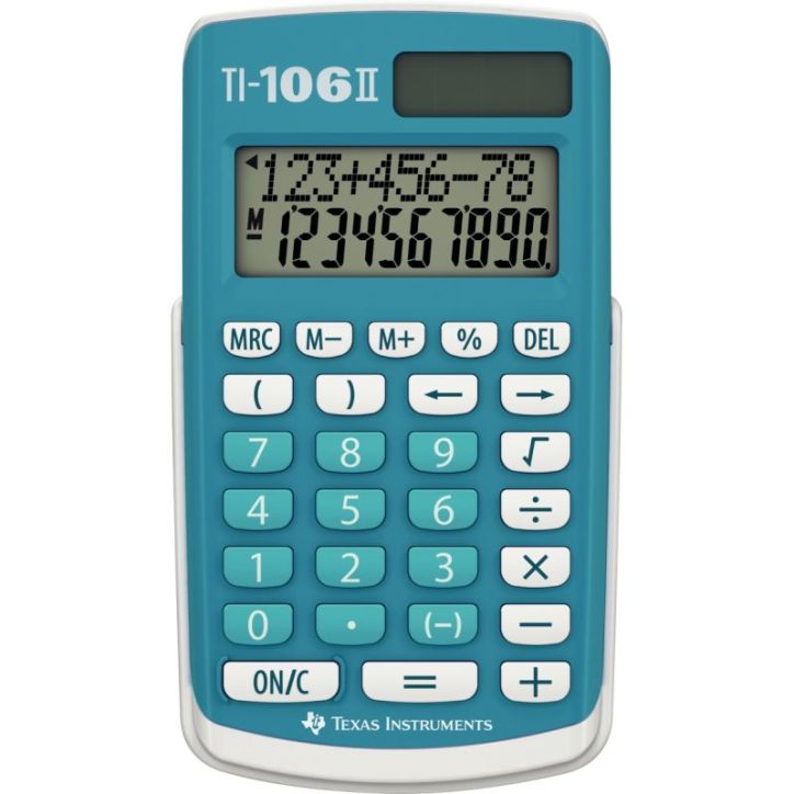 Machine à  calculer de poche scolaire Texas TI-106II TI106II TEXAS INSTRUMENTS