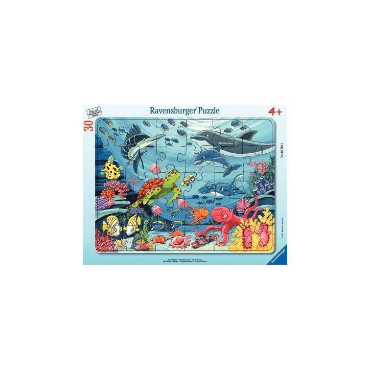 Puzzle à  cadre de 30 pièces, au fond de la mer 00005566 RAVENSBURGER