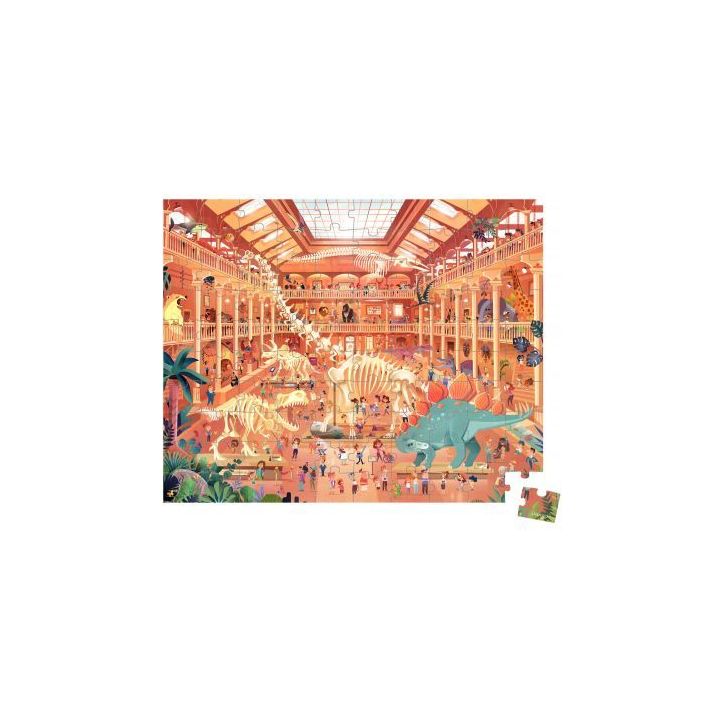 Puzzle 100 pièces, musée d'histoire naturelle J02606 JANOD