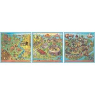 Achetez Boite de 3 puzzles UP progressifs, l'Histoire 12004005 RAVENSBURGER pas cher sur Ma Rentrée..