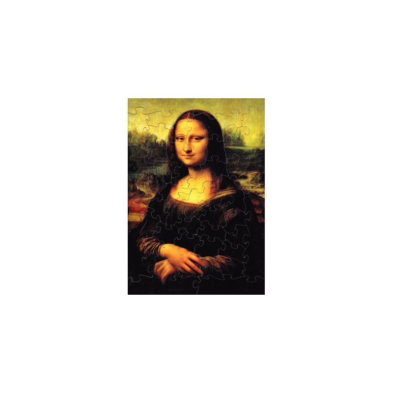 Achetez Puzzle en bois d'environ 50 pièces, La Joconde - Mona Lisa de LEONARD DE VINCI K739-50 PUZZ..