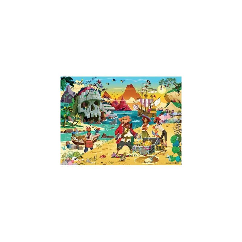 Achetez Puzzle XXL 100 pièces, le trésor des pirates 12004133 RAVENSBURGER pas cher sur Ma Rentré..