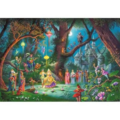 Achetez Puzzle en bois d'environ 100 pièces, le mariage d'une fée K1226-100 PUZZLE MIC pas cher su..