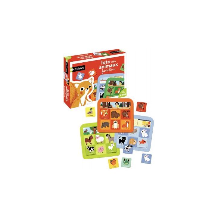 Mon premier loto animaux familiers 30053 NATHAN