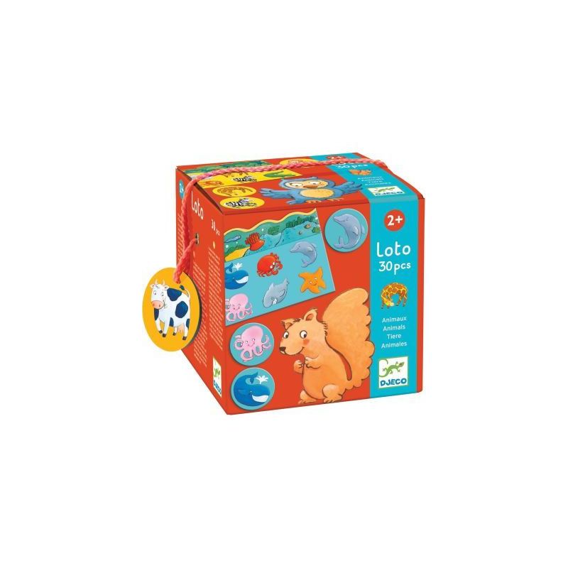 Achetez Loto animaux 30 pièces DJ08120 pas cher sur Ma Rentrée Scolaire