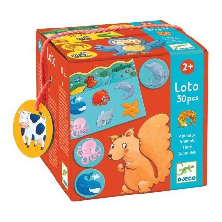 Achetez Loto animaux 30 pièces DJ08120 pas cher sur Ma Rentrée Scolaire