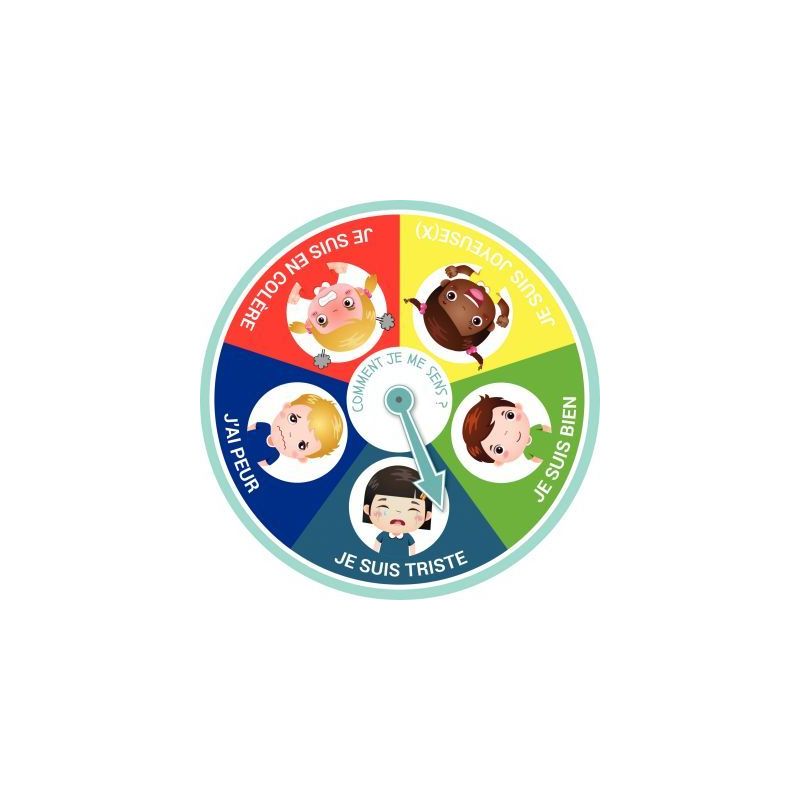 Achetez La roue des émotions diamètre 25.5cm EA40140 pas cher sur Ma Rentrée Scolaire Achetez La roue des émotions diamètre 25.5cm EA40140 pas cher sur Ma Rentrée Scolaire