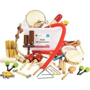 Achetez Malle bleue en PVC garnie de 28 instruments de musique 9241 FUZEAU pas cher sur Ma Rentrée ..