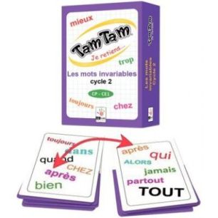 Achetez Tam tam les mots invariables cycle 2 TTINVC2 pas cher sur Ma Rentrée Scolaire