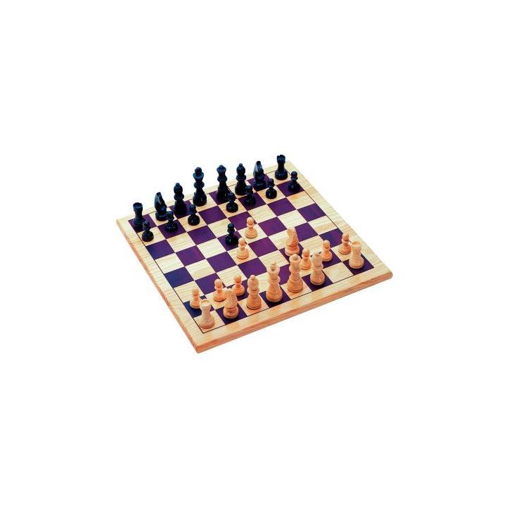 Jeu d'échecs en bois