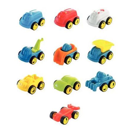 Achetez Lot de 10 Minimobil 12 cm assortis 27487 MINILAND pas cher sur Ma Rentrée Scolaire