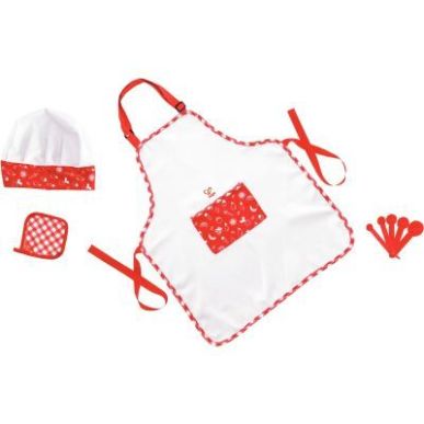 Achetez Tablier de cuisine avec 2 gants et une toque E3162 HAPE pas cher sur Ma Rentrée Scolaire