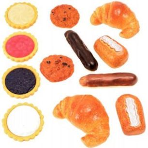 Achetez Sachet de 12 pâtisseries en plastique 41092 pas cher sur Ma Rentrée Scolaire
