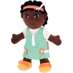 Achetez Poupée ethnique en tissu, fille africaine 96318 MINILAND pas cher sur Ma Rentrée Scolaire