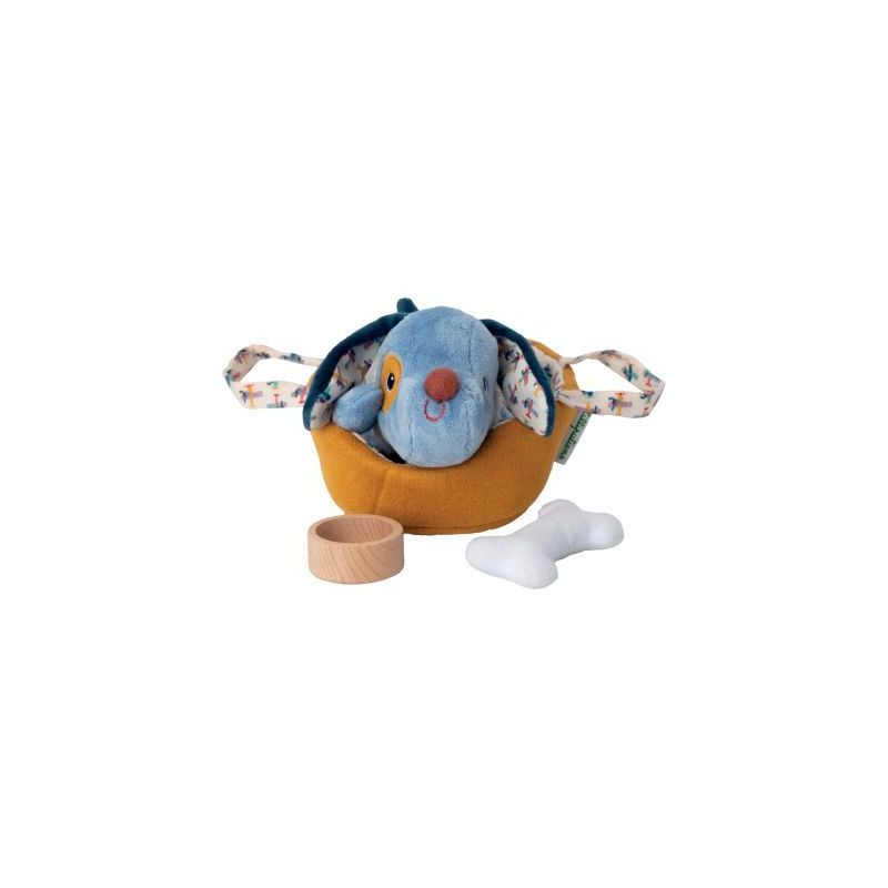 Achetez Jules le chiot et son panier LILLIPUTIENS 83547 LILLIPUTIENS pas cher sur Ma Rentrée Scolai..