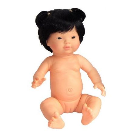 Achetez Poupée fille asiatique avec cheveux 42 cm FV 42870 LES PLUMIN pas cher sur Ma Rentrée Scol..
