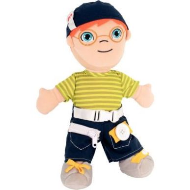 Achetez Poupée ethnique en tissu, garçon européen 96317 MINILAND pas cher sur Ma Rentrée Scolair..