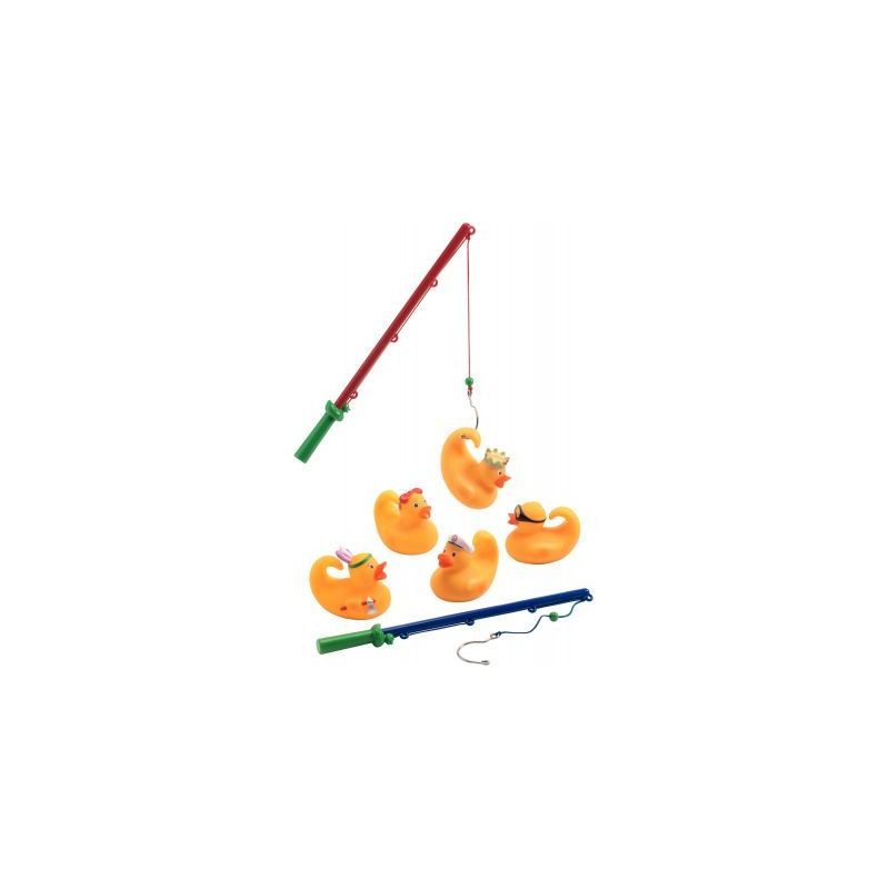 Achetez Boîte de 5 canards + 2 cannes DJ02114 DJECO pas cher sur Ma Rentrée Scolaire