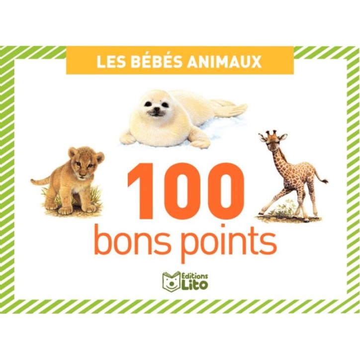 Boite de 100 images Les Bébés animaux 01933 EDITIONS LITO