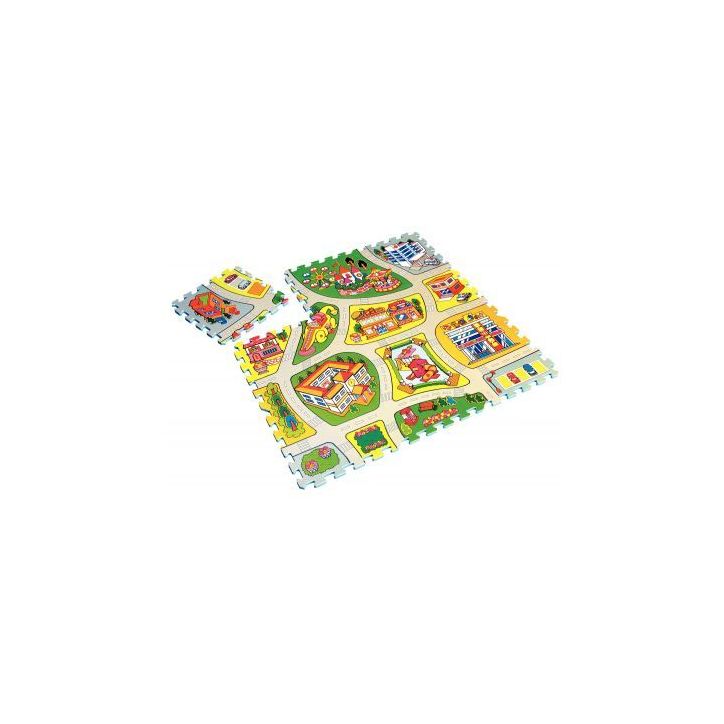 Tapis puzzle routier de sol MW0011