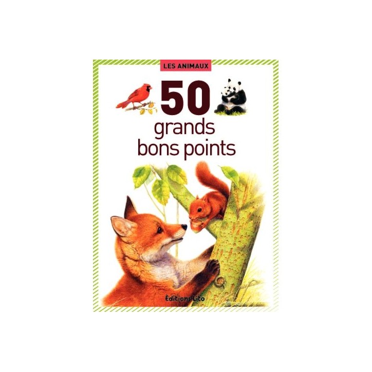 Boite de 50 grandes images Les animaux 01810 EDITIONS LITO