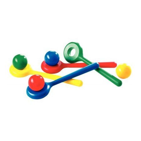 Achetez Set de 4 cuillères 34cm + 4 boules assorties 63042 pas cher sur Ma Rentrée Scolaire