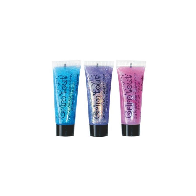 Achetez Lot de 3 tubes de gel pailleté pour visage et corps GT41973 pas cher sur Ma Rentrée Scolai.. Achetez Lot de 3 tubes de gel pailleté pour visage et corps GT41973 pas cher sur Ma Rentrée Scolai..