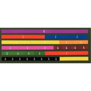 Achetez Set de Fractions en Bandes Magnétiques + Boîte de Rangement 87167 pas cher sur Ma Rentrée..