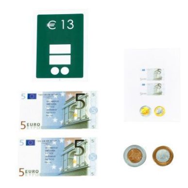 Achetez Etui de 25 Cartes plastifiées trés rigides "exercice de monnaie N1" 87576 pas cher sur Ma ..