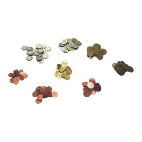 Achetez Sachet de 160 pièces euros factices en plastique 080610.160 pas cher sur Ma Rentrée Scolai..