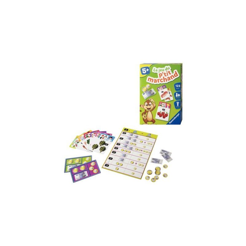 Achetez Le jeu du p'tit marchand 240715 RAVENSBURGER pas cher sur Ma Rentrée Scolaire Achetez Le jeu du p'tit marchand 240715 RAVENSBURGER pas cher sur Ma Rentrée Scolaire