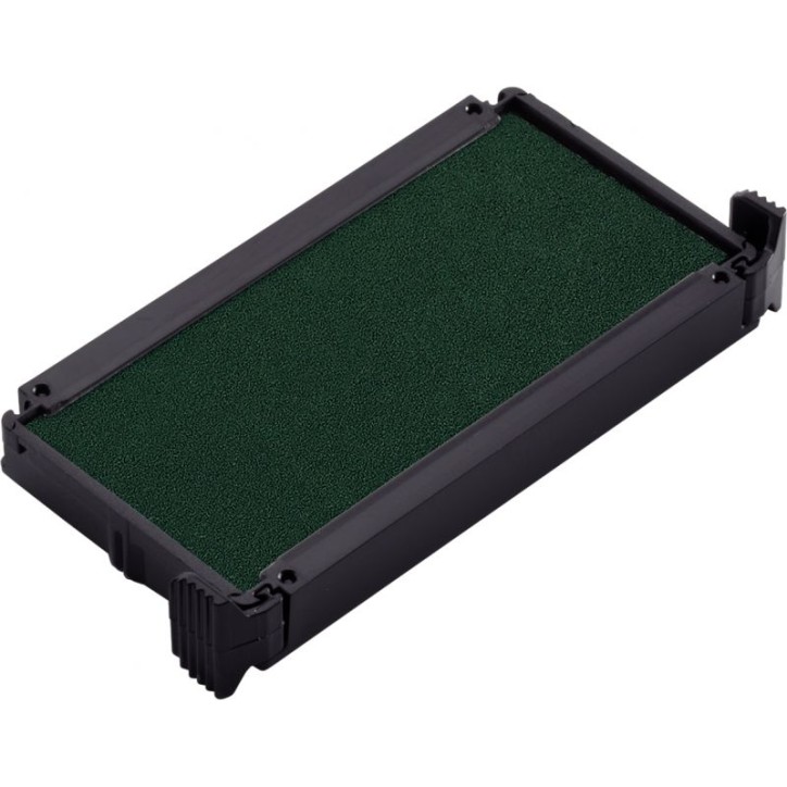 Blister de 3 cassettes 6 / 4912 encrées vert B349124 TRODAT