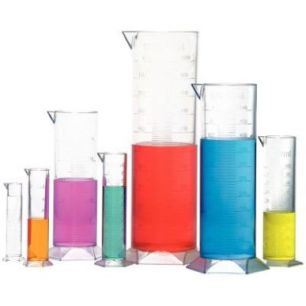 Achetez Lot de 7 éprouvettes plastiques transparentes 25010 pas cher sur Ma Rentrée Scolaire