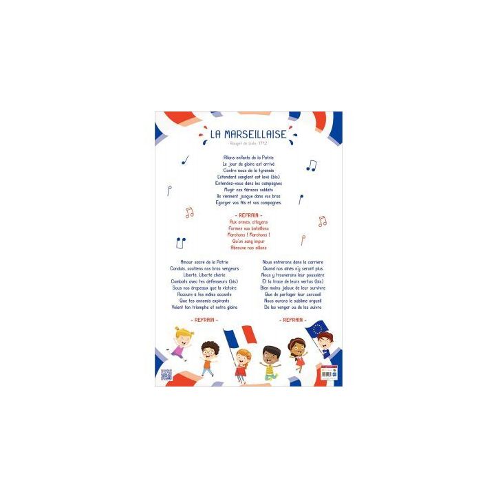 Poster en PVC 76x52cm la Marseillaise PAPPOSTMARSEILENF