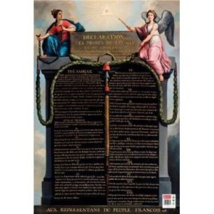 Achetez Poster en PVC 76x52 cm les droits de l'homme PAPPOSTDROITS pas cher sur Ma Rentrée Scolaire
