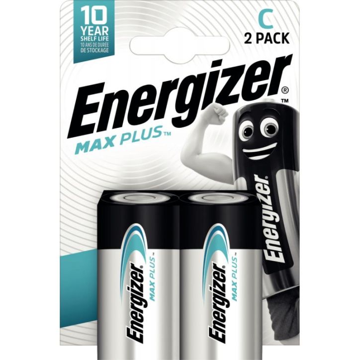 Blister 2 piles 1,5V Max Plus C 7638900423334 ENERGIZER