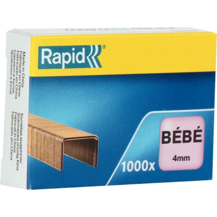 RAPID Agrafes BéBé (8/4) en boîte de 5000