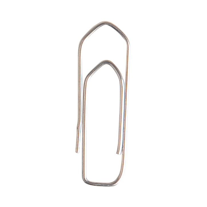 Boîte de 1000 attaches lettres 30mm en acier galvanisé et bout chevron