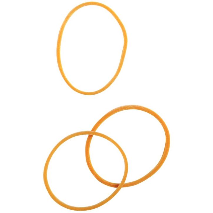 WONDAY Boîte distributrice de 100g d'élastique en caoutchouc blond étroit 40x1,8mm