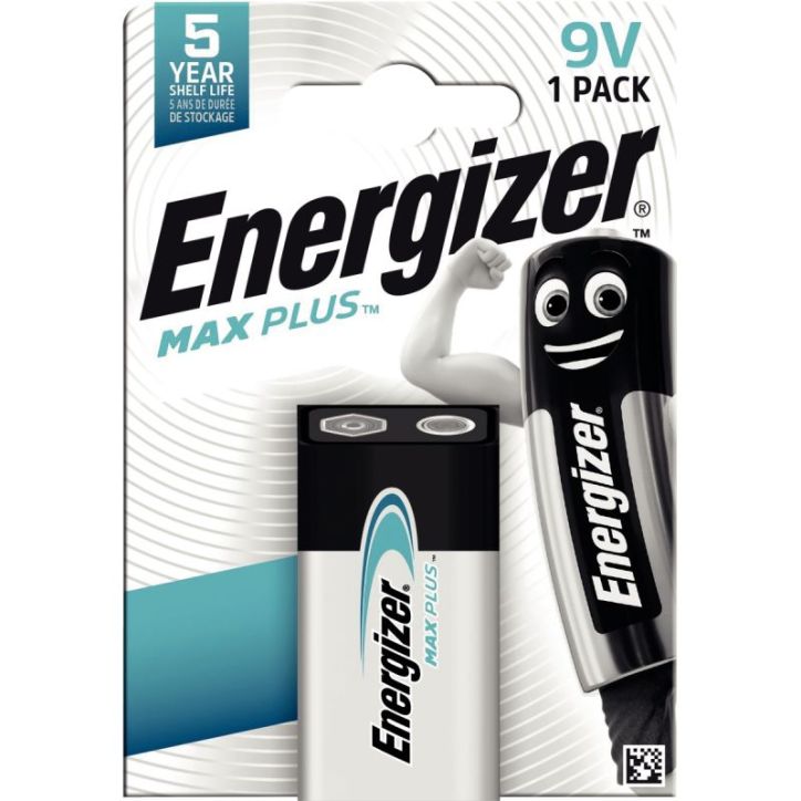 Blister 1PILE 9V Max Plus 7638900423389 ENERGIZER