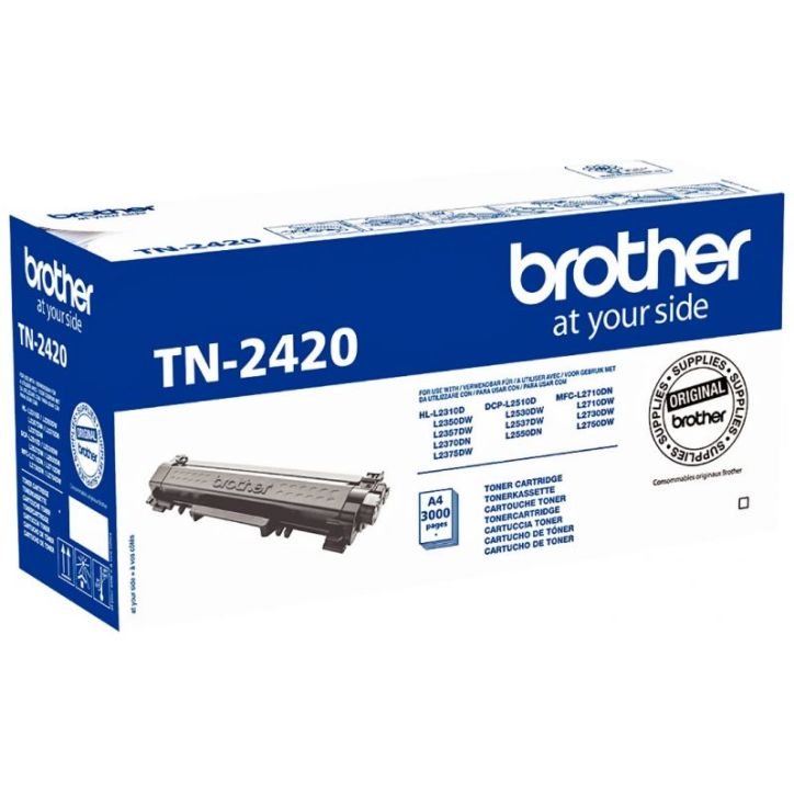 BROTHER Cartouche kit toner Noir 3 000 pages TN2420