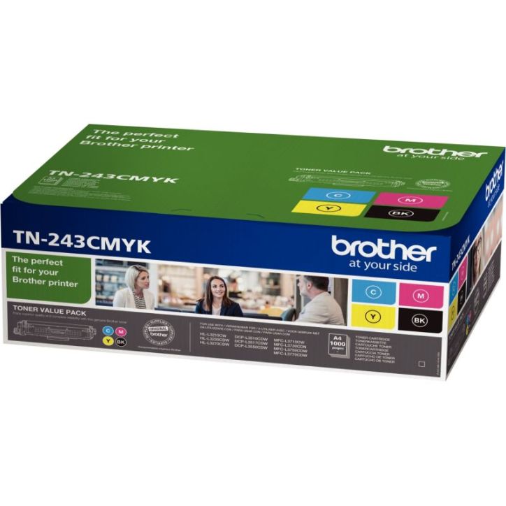 Lot de 4 toners Brother TN243CMYK à la marque TN243CMYK TN243CMYK BROTHER