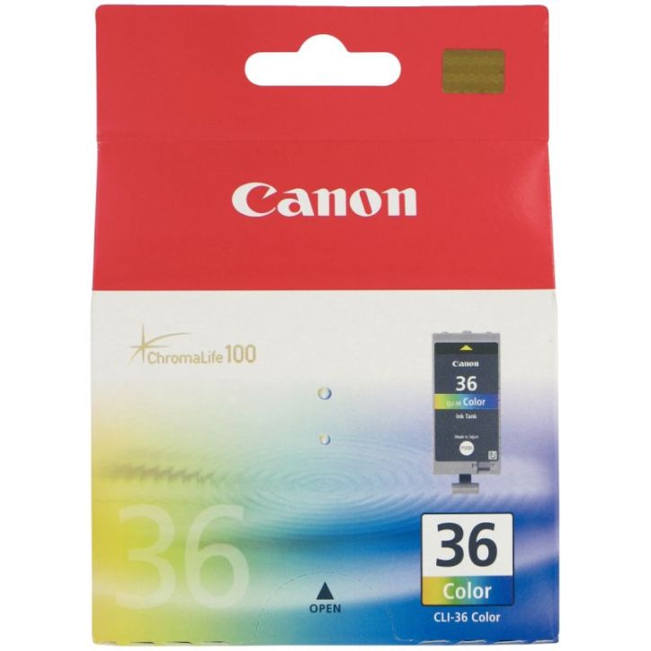CANON Cartouche Jet d'encre couleur CLI-36 C1511BB001