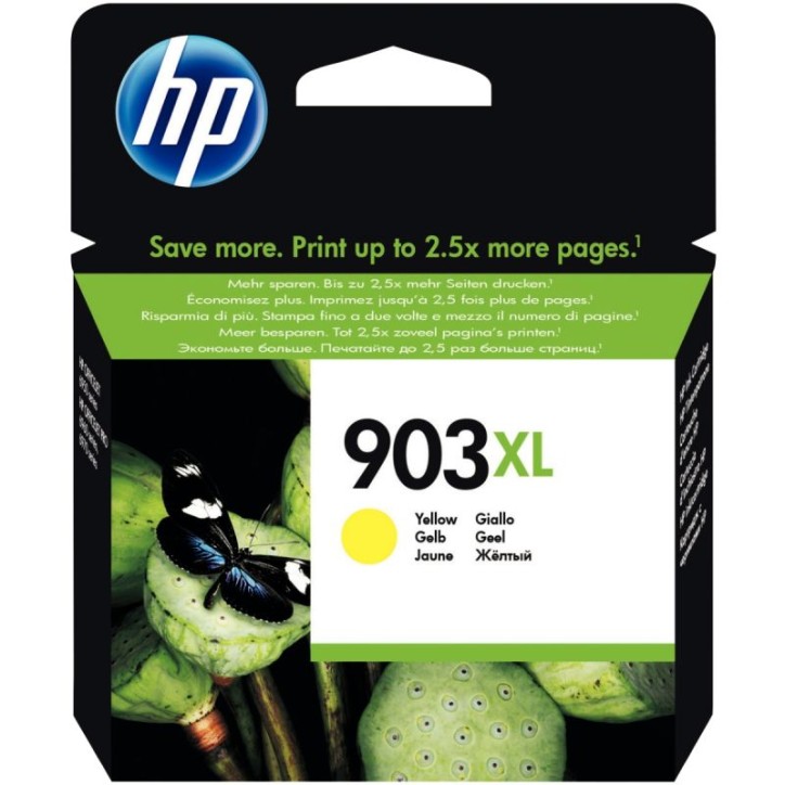 Cartouche jet d'encre à la marque HP T6M11AE jaune haute capacité 903XL T6M11AE HP