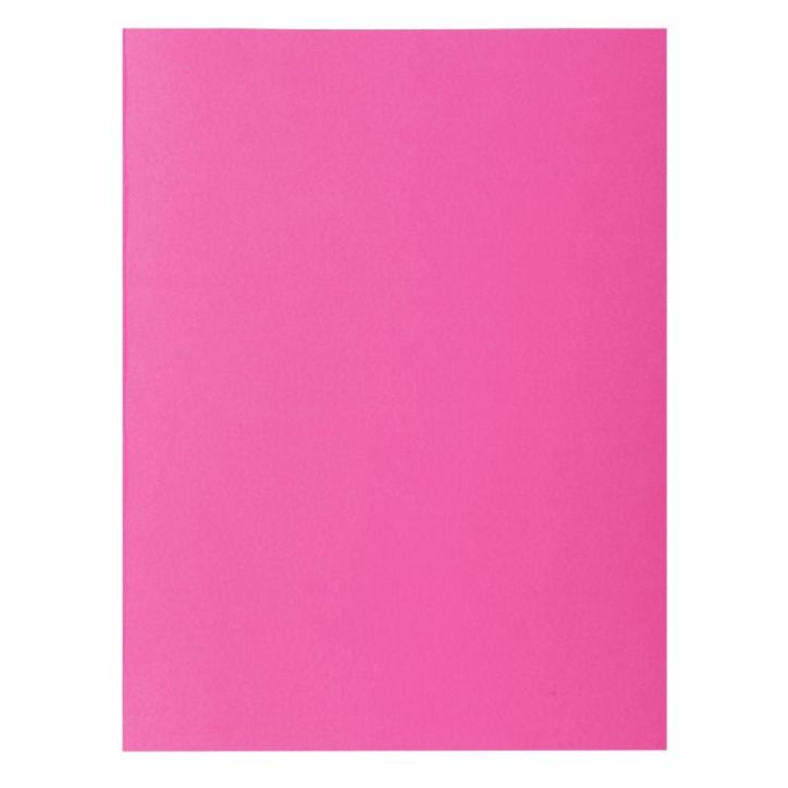 Paquet de 100 chemises 210 g ROCK"S 220 format 24x32 cm rose 210020E ROCK'S EXACOMPTA