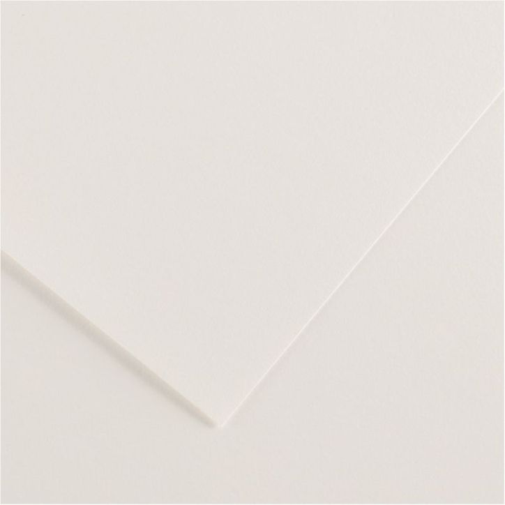 Paquet de 10 feuilles Colorline 50x65 cm 150 g blanc C200041377 CANSON