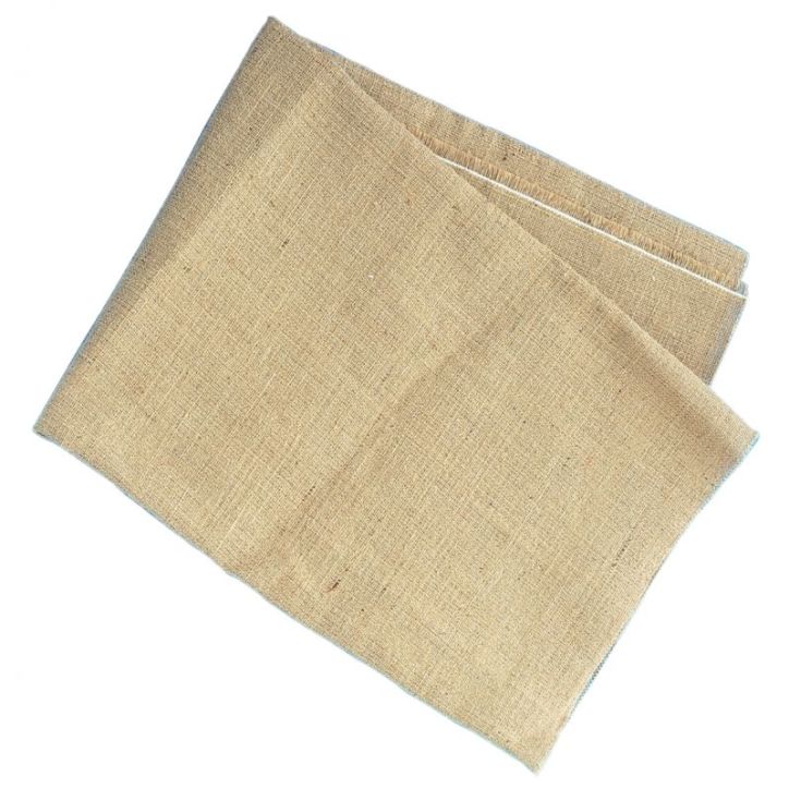 Coupe de toile de jute naturelle de 1 x 1,25 m J61310