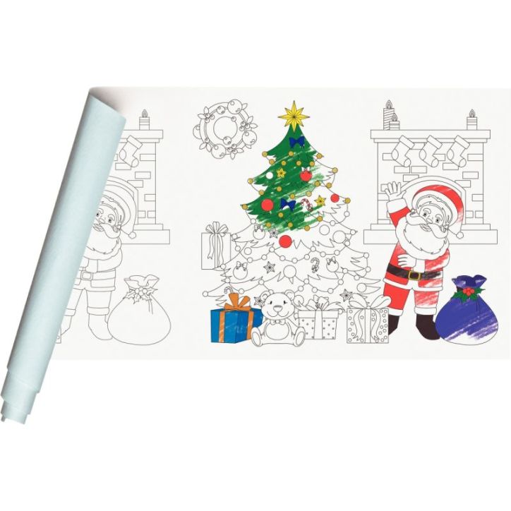 Rouleau de fresque à  peindre Noel 34184C